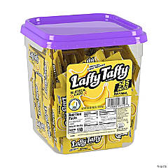 49.3 oz. Bulk 145 Pc. Laffy Taffy<sup>®</sup> Mini Banana Bar Candy Tub