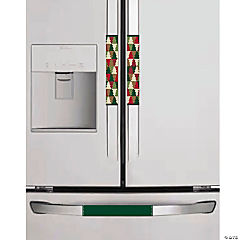 5 3/4&quot; x 10&quot; Cabin Folk Christmas Trees Canvas Handle Wraps – 3 Pc.