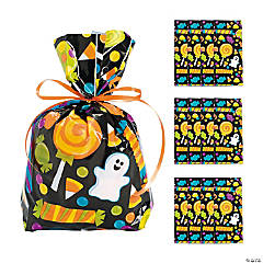 Harloon 102 Pcs Halloween Treat Bags Bulk Party Favors Kids Halloween Candy  Bags for Trick or Treating Halloween Tote Bags with Handles Halloween