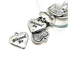 50 Pcs Halloween Blessed Be Witch Charms