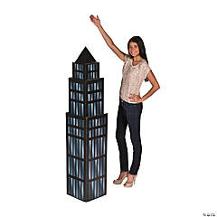 6 Ft. Small Skyscraper Cardboard Cutout Stand-Up