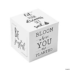 6-Sided Inspirational Decorating Cube