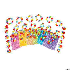 60 Pc. Kids Multicolor Hula Kits for 12