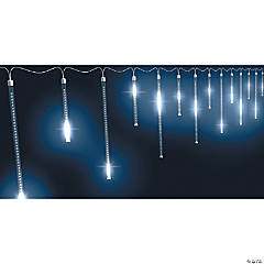 7' 8-Icicle Shooting Star LED Holiday String Lights