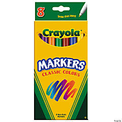 8-Color Crayola® Classic Fine Tip Markers