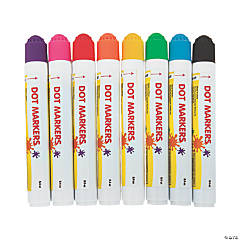 8-Color Mini Dot Marker Sets
