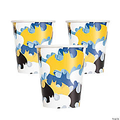 9 oz. Batman™ Bat Symbol Disposable Paper Cups - 8 Ct.