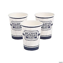 9 oz. Best Dad Happy Father's Day Disposable Paper Cups - 8 Ct.