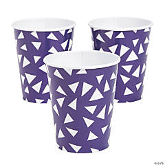 9 oz. Purple Disposable Paper Cups - 24 Ct.