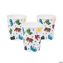 9 oz. World of Eric Carle Brown Bear, Brown Bear, What Do You See? Disposable Paper Cups - 8 Ct.