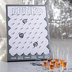 Adult Drinking Disc Drop Game with Mini Shot Glasses - 51 Pc.