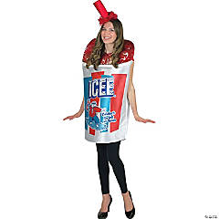Adult Icee Sparkle Red Tunic Costume