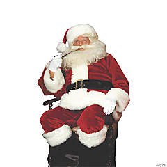 Adult’s Crimson Imperial Santa Suit Costume - Large