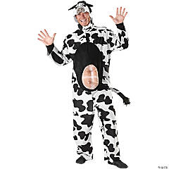 Adults Barnyard Cow Costume