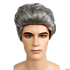 Adults Brown & Gray Bill Clinton Wig