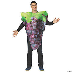 Adult's Get Real Bunch of Purple Grapes Costume