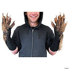 Adult's Halloween Werewolf Hands