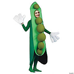 Adult's Peas In A Pod Costume - Standard