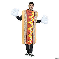 Adults Photo Real Hot Dog Costume