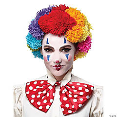 Adults Rainbow Clown Wig
