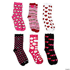 Adult's Valentine’s Day Socks
