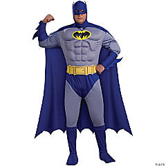 Adultss Plus Size Deluxe Batman Costume