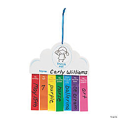 All About Me Rainbow Craft Kit - Makes 12