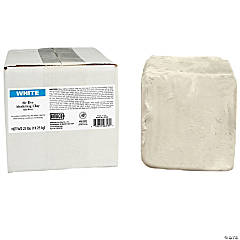 AMACO Air Dry Clay, White, 25 lbs.