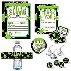 AmandaCreation Green Slime Party Bundle 381pc.