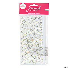 American Crafts™ Gold Confetti Journal Pencil Pouch