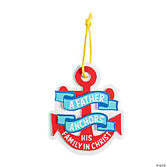 Anchored in Christ Ornament Craft Kit - Makes 12