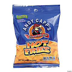 Andy Capps Fries 8 oz. Big Bag: 4 Packs (Hot Fries)