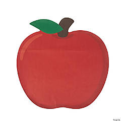 Apple-Shaped Placemats - 12 Pc.