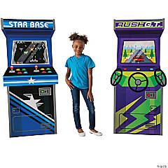 Arcade Game VBS Game Booth Cardboard Cutout Stand-Ups - 2 Pc.