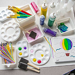 Art Class Paint Supplies Craft Kit Assortment - 418 Pc.
