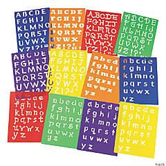 Awesome Alphabet Stencils