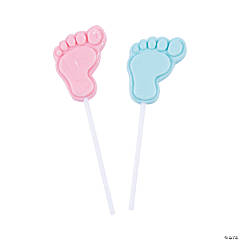 Baby Feet Lollipops - 12 Pc.