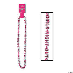 Bachelorette Girls Night Out Bead Necklace