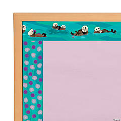Barker Creek<sup>®</sup> Double-Sided Otter Bulletin Board Borders - 12 Pc.