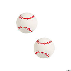 Baseball Bouncy Balls - 12 Pc.