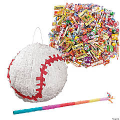 Baseball Piñata Kit - 208 Pc.
