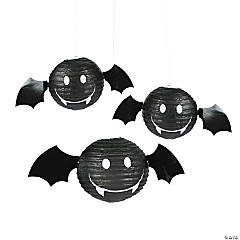 12 Little Fisherman Hanging Paper Lanterns - 3 Pc.