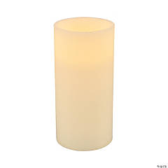 Battery-Operated Round Flameless Candle