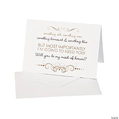 Be My Bridesmaid Cards 