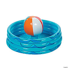 Beach Ball in Pool Inflatable Cooler