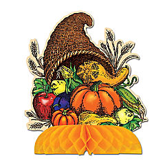 Beistle - Cornucopia Centerpiece - 12 Pack