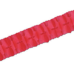 Beistle - Pkgd Leaf Garland - Red - 12 Pack