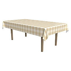 Beistle - Plaid Tablecover - 54" x 108" - 12 Pack