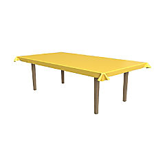 Beistle - Plastic Table Roll - Grey and Yellow - 1 Pack