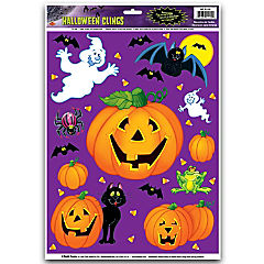 Beistle - Pumpkin Patch Clings - 12 Pack